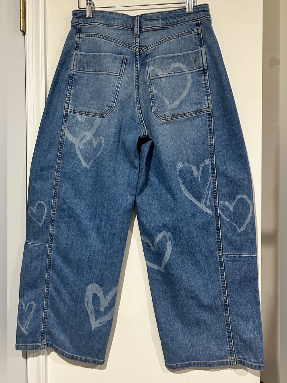 Anthropologie Pilcro The Kenna Mid Rise Heritage Barrel Jeans - Picture 6 of 12